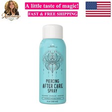 Piercing Aftercare Spray 4oz  Saline Spray for Piercings  Ear Piercing Clea...
