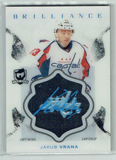 16-17 UD Upper Deck The Cup Brilliance  Jakub Vrana  Auto