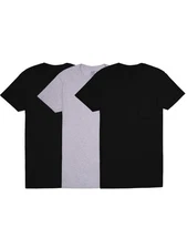 Fruit of the Loom Mens Pocket T-Shirt Assorted Colors Undershirt Multipack Crew