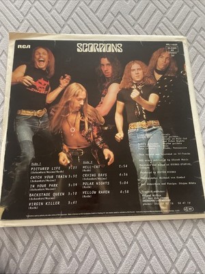 The Scorpions Virgin Killer LP RCA 1976 Original Banned Cover Made