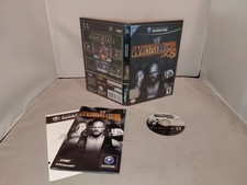 WWE WrestleMania X8 (Nintendo GameCube, 2004) With Manual - TESTED & WORKING