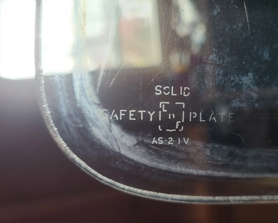 Chevrolet Sedan Delivery 1955 1956 1957 OEM Rear Liftgate Glass - Image 3 of 3