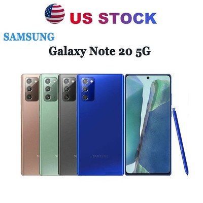 NEW Samsung Galaxy Note 20 N981U 128GB AT&T Verizon Fully Unlocked 5G Smartphone