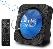 CD Player Portable Bluetooth 5.1 Desktop CD Player with Hifi Sound Speakers,Remo