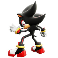 Shadow Sonic Hedgehog Weatherproof Anime Sticker 6" Car Decal