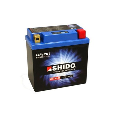 Shido Batterie 12V 4,0AH12AH YTX14L-BS (für: Harley-Davidson XR 1200 08-09 )