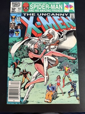 Uncanny X-Men #152 Newsstand Variant Marvel 1981