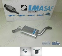 Imasaf Auspuff Msd, Mitteltopf für VW Golf III Variant 1.8/1.9 TD 55/66KW