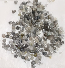 Diamanti grezzi neri bianchi naturali al 100% 5,00 ct | Lotto diamanti da 1,5...