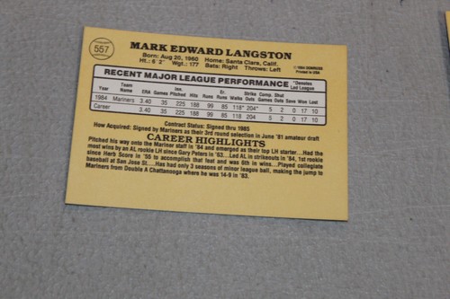 1985 Donruss Baseball Cards Complete Finish Fill Your List Set U-Pick #450-653 - Picture 210 of 392