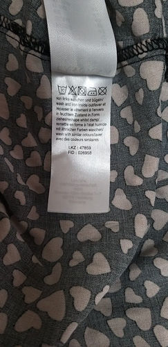 Kleid schwarz-rosa Gr.38 von Lascana - Bild 6 von 7