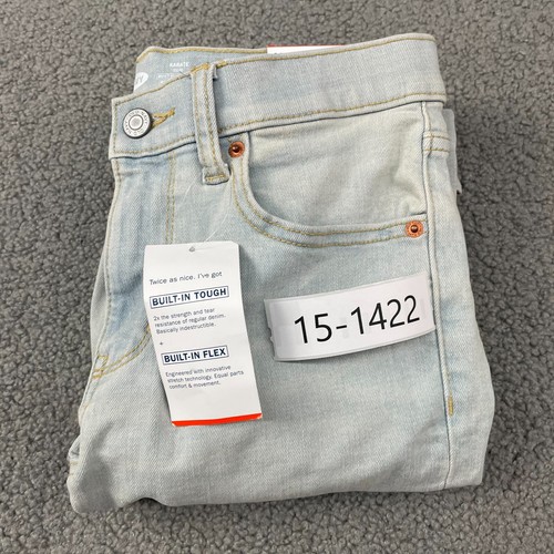 Old Navy Boys Jeans Size 12 Blue Karate Slim Flex Max Distressed Holes $20 - Picture 18 of 18