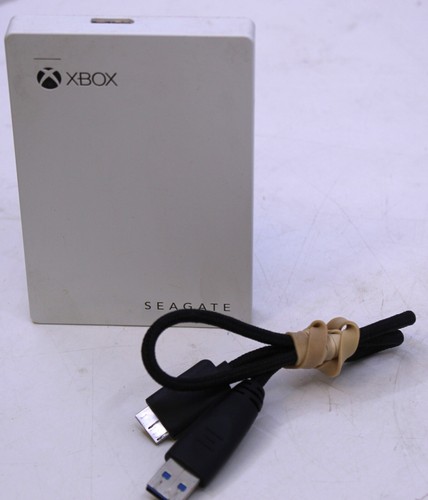 White Seagate Xbox 2TB USB External Hard Drive