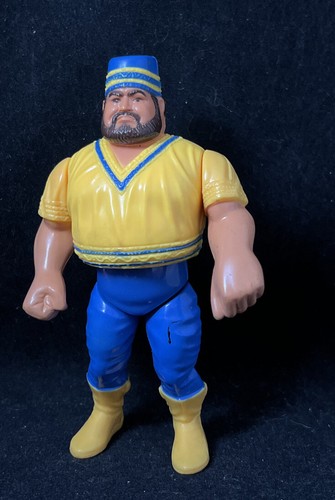 WWF Akeem Hasbro WWE Figure 1991 Nice Shape Vintag...