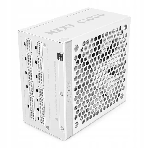 Nzxt C1000 Gold ATX 3.1 White 1000W Modular Power Supply (PA-0G2BW-EU)