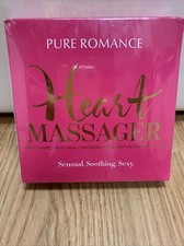 NEW NIB Pure Romance Sensuous Heart Heat Pack Massager Click Activated Reusable