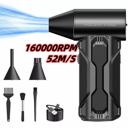 Dust Removal 160000RPM Turbofan Powerful Turbo Fan  Car Cleaning