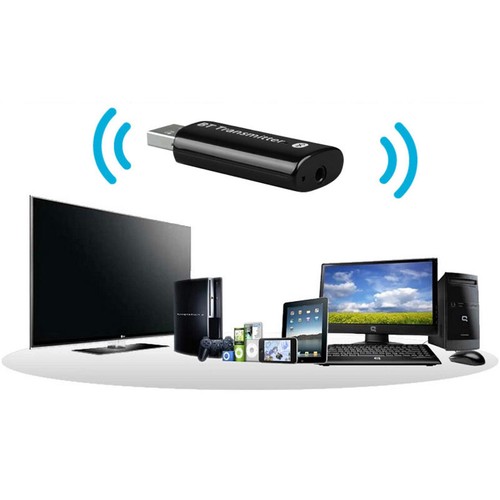 Wireless USB 4.0 Bluetooth Stick Receiver TV, Music AUX Audio Transmitter 3.5mm - Picture 4 of 4