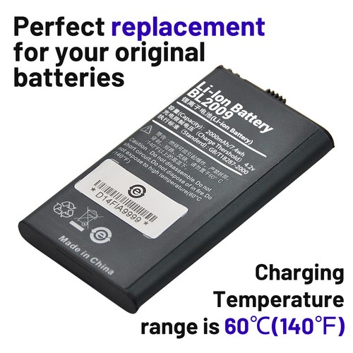 2PC BL2009 2000mAh Akumulator litowo-jonowy do radia HYT Hytera TD350 TD360 PD375 - Zdjęcie 5 z 12