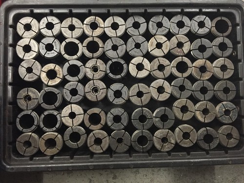 LOT Sundstrand Omnitool Collet Holder 2" Milling & 225 Scully Jones ER CNC Tool - Picture 9 of 12