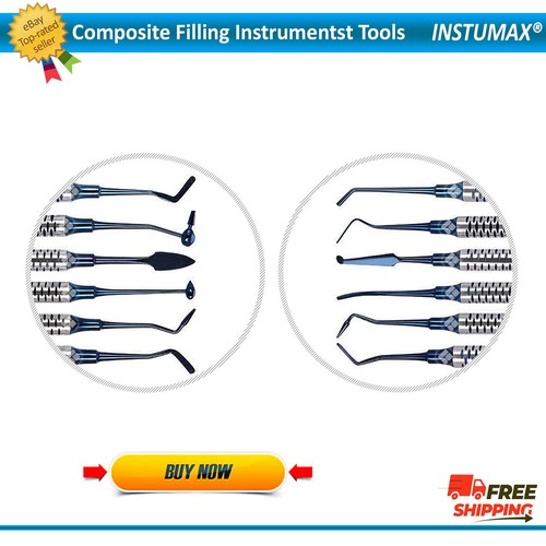 Range of Dental Composite Filling Instruments Restoration Composite Placing Tool - Picture 125 of 131