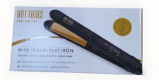 Hot Tools Pro Artist Mini Travel Flat Iron Hair Straightener