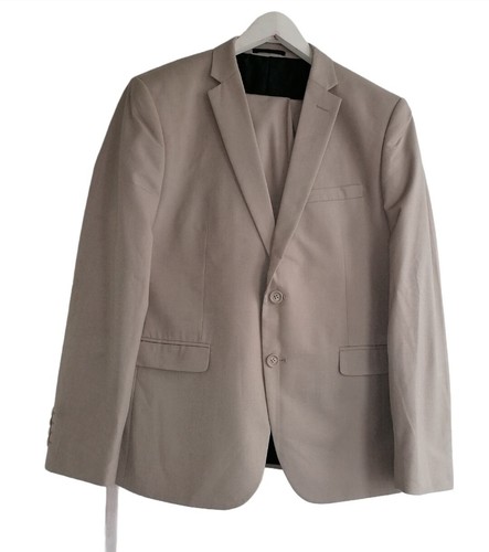 Herren Beige 2 Teiler Anzug 42S/36S