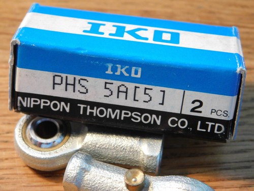LOT ROTULE IKO PHS 5A 5 rod end EMBOUTS de Tige Fin Roulement RC NIPPON THOMPSON - Photo 6/12
