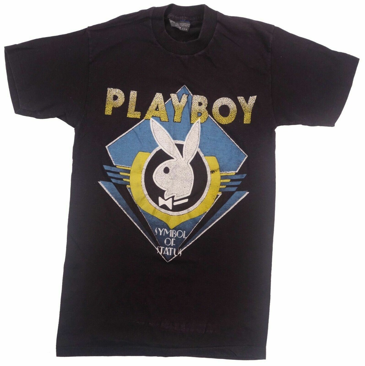 トップス PLAYBOY vintage shirts M PLAYBOY vintage t shirt SYMBOL OF STATUS Official Merch