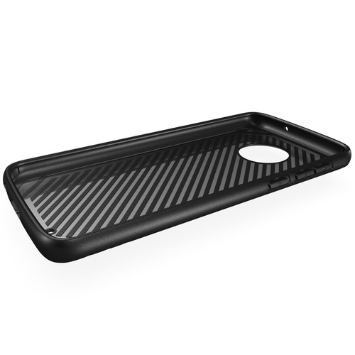 Motorola Moto G6 TPU Case Armor Grain Grip Rutschfest Soft Schutz Hülle Schwarz - Bild 5 von 12