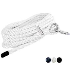 Bau- Aufzugseil LIFTPRO Bauseil Bauaufzug Polyester Seil mit Schraubkarabiner