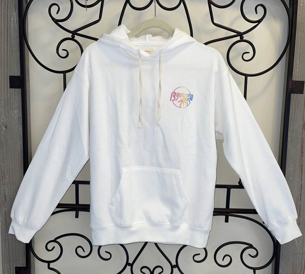 White billabong sweatshirt sales
