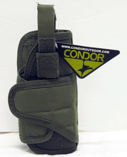 CONDOR MA69 Multicam VT MOLLE Belt Mount Vertical Mount Pistol Hand Gun Holster