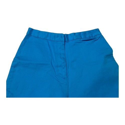Mountain Lake Cotton Stretch High Waist Capri Pants Women's 6 Blue NWOT - Picture 3 of 6