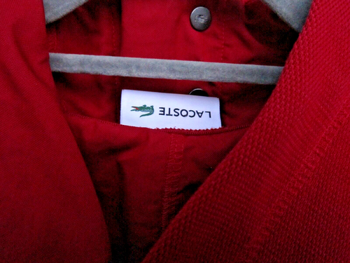 Sudadera con capucha vintage Lacoste Wine para hombre grande bolsillo frontal - Imagen 12 de 22