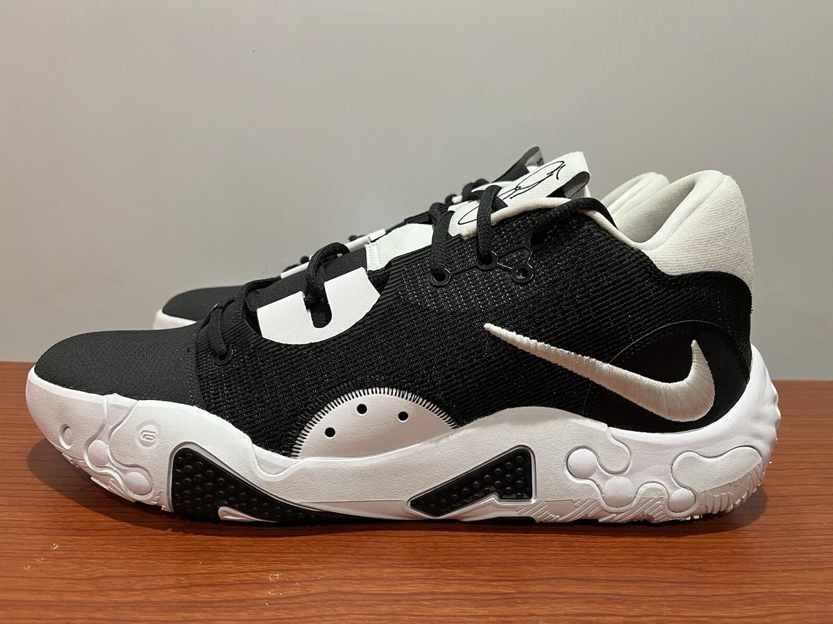 Nike PG 6 TB Promo White/Black Basketball Shoes Men\'s Size 13 DX6654-100 NO LID Nike PG 6 TB PROMO White Black DX6654-100 Men main image 3