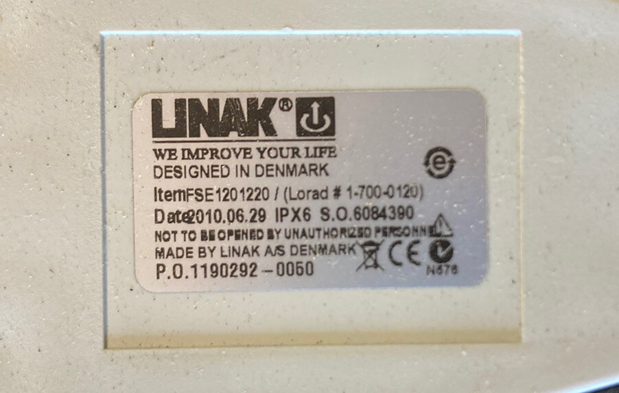 Linak Foot Pedal Control FSE1201220 Surgical Doctor Lorad 1-700-0120 | eBay