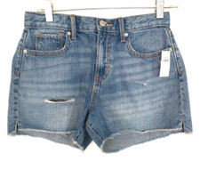 Girls New with tags Old Navy Shorts Size 16 High Rise Cotton Denim Distressed