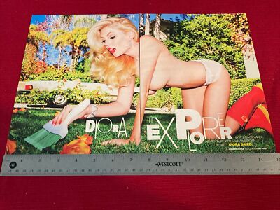 Wedding Crashers Actress Diora Baird 6-page 2011 Print Pictorial Article