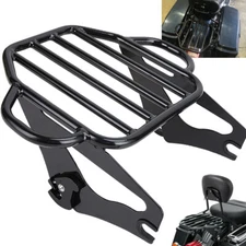 09-23 Detachable Two Up Luggage Rack For Harley Touring Street Glide Road Glide