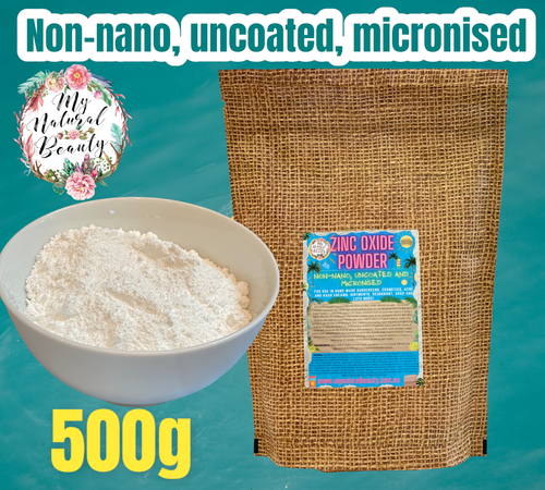 Zinc Oxide Powder-Non nano, DYI sunscreen. soothe irritated skin. 500g - Picture 2 of 11