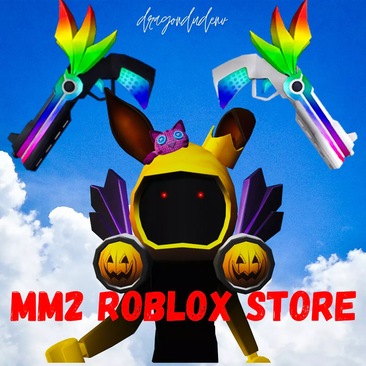  Roblox Action Collection - Murder Mystery 2 Game Pack [Includes  Exclusive Virtual Item] : Everything Else