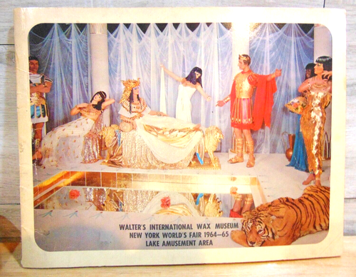 1965 Walter's International Wax Museum New York World's Fair Book