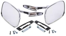 JEGS 90338K GM Door Mirror Kit Includes: Side View Mirror for 1968-1972 GM Cars
