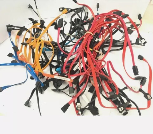Cheap Joblot 20 x SATA HDD SSD Internal Data Cables Serial ATA