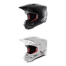 Motocross Helm Alpinestars S-M5 Solid Crosshe...