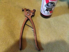 Vtg Chas Croissant Saw-Set Pliers 8"long,Pat 1884,USA~GD+🤠🤠🤠#PL2.7.25R