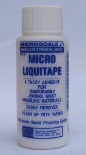 Microscale Micro Liquitape, Tacky adhesive for temporary joining 1 fl Oz - Picture 1 of 1