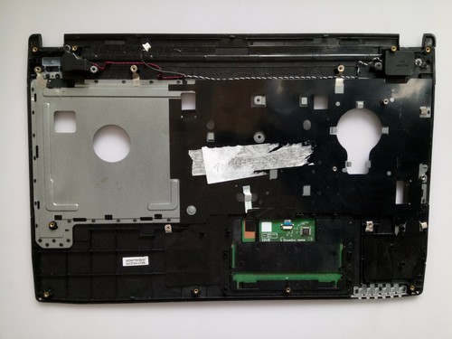 FUJITSU LIFEBOOK A SERIES MODEL A544 BOTTOM BASE + PALMREST TOUCHPAD - Picture 3 of 5