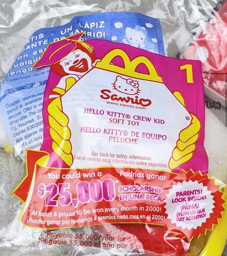 Hello Kitty 2001 McDonalds Happy Meal Toys Sanrio De Colección En muy buena condición Lote de 13 - Imagen 11 de 11